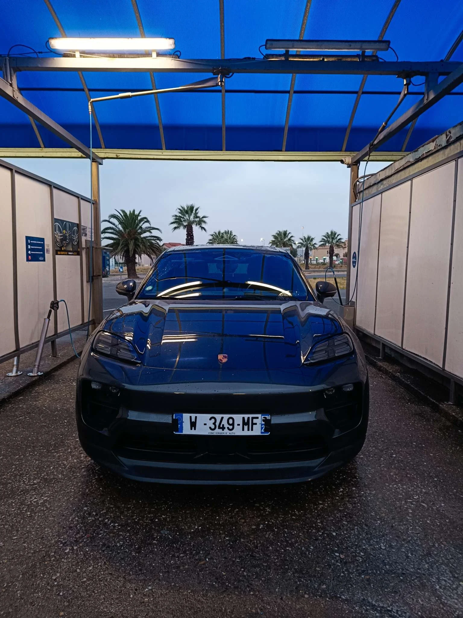 Lavage avant livraison 