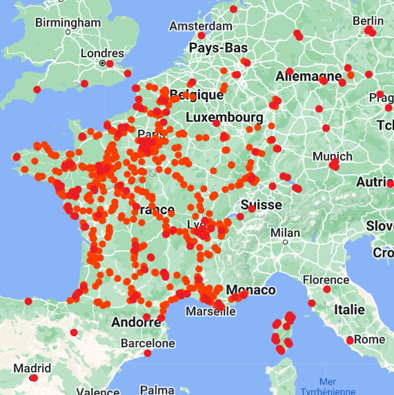 Livraisons vehicules europe 2024 2025